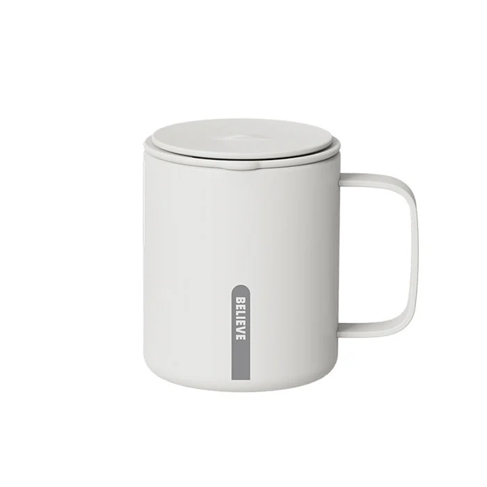 Pahar cu mâner din oțel inoxidabil de 12 oz