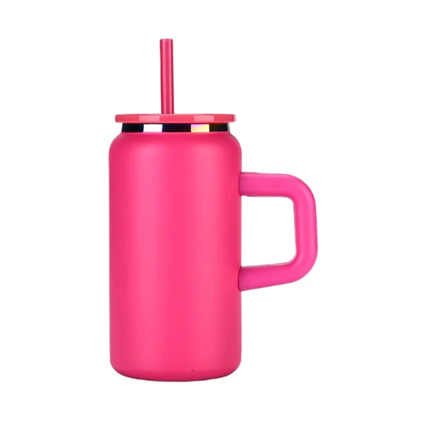 Borcan Mason cu mâner de 16 oz