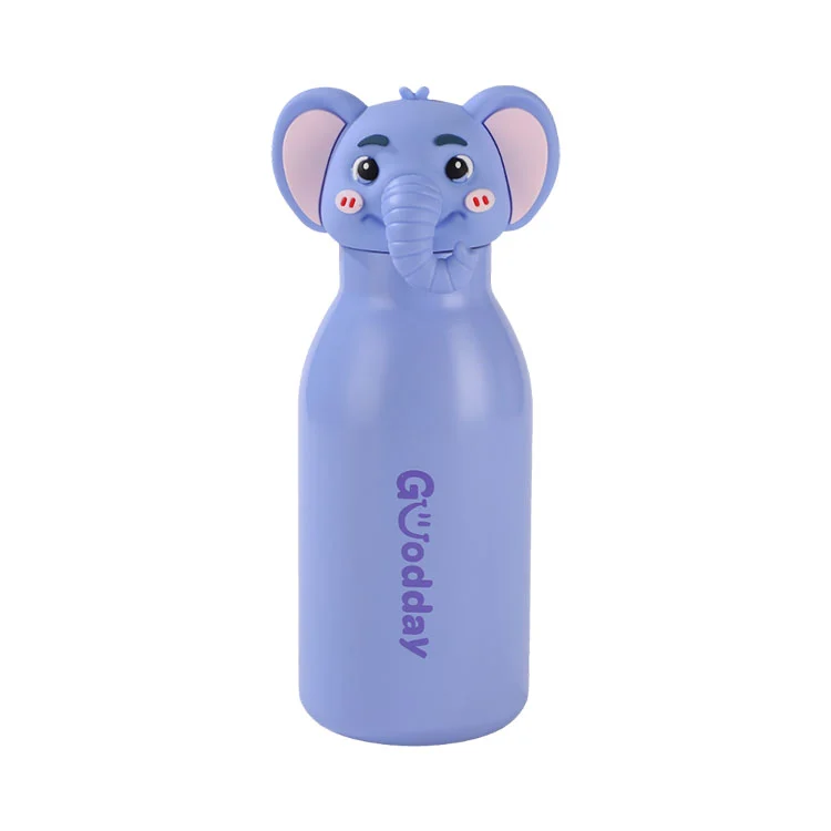Cană cu apă din oțel inoxidabil pentru copii Cartoon Head de 450 ml