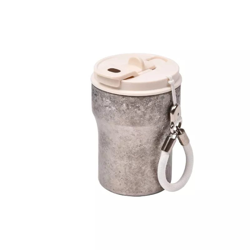 Cana de cafea Titanium Duo Drink cu capac